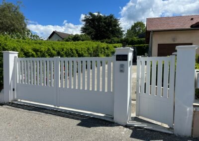 Pose de Portail + portillon Côté